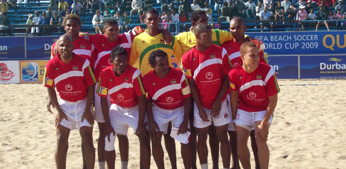 Beach Soccer : C’est déjà fini pour Maurice